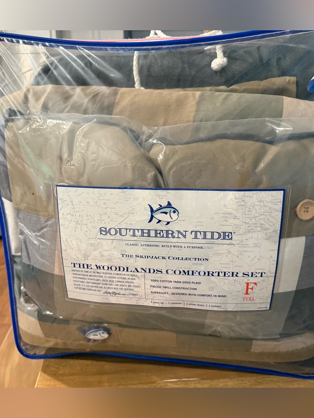 New! Southern Tide “The Woodlands” Skipjack Collection Comforter Set